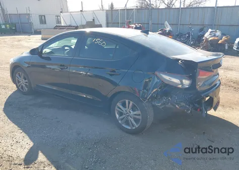 2018 Hyundai Elantra Value Edition from USA, damaged, VIN KMHD84LF1JU646137